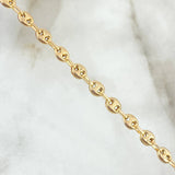 Tobillera GC 4.55gr / 26cm / 4.3mm Oro Amarillo