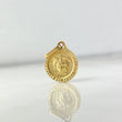Dije Medusa 0.95gr / 2cm / Troquelado Oro Amarillo *