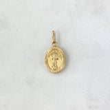 Dije Divino Niño 1.1gr / 2.4cm / Troquelado Oro Amarillo