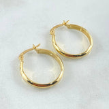 Candongas Nati 0.95gr / 1.2cm / Oro 18K