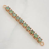 Herraje Tennis Moisanitas 3.3qts 3.35g / 5cm Oro Rosa 18K