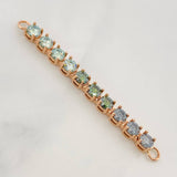 Herraje Tennis Moisanitas 3.3qts 4.05g / 5.5cm Oro Rosa 18K