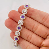 Pulso Tennis 21.7g / 19cm / 7.5mm Plata 925