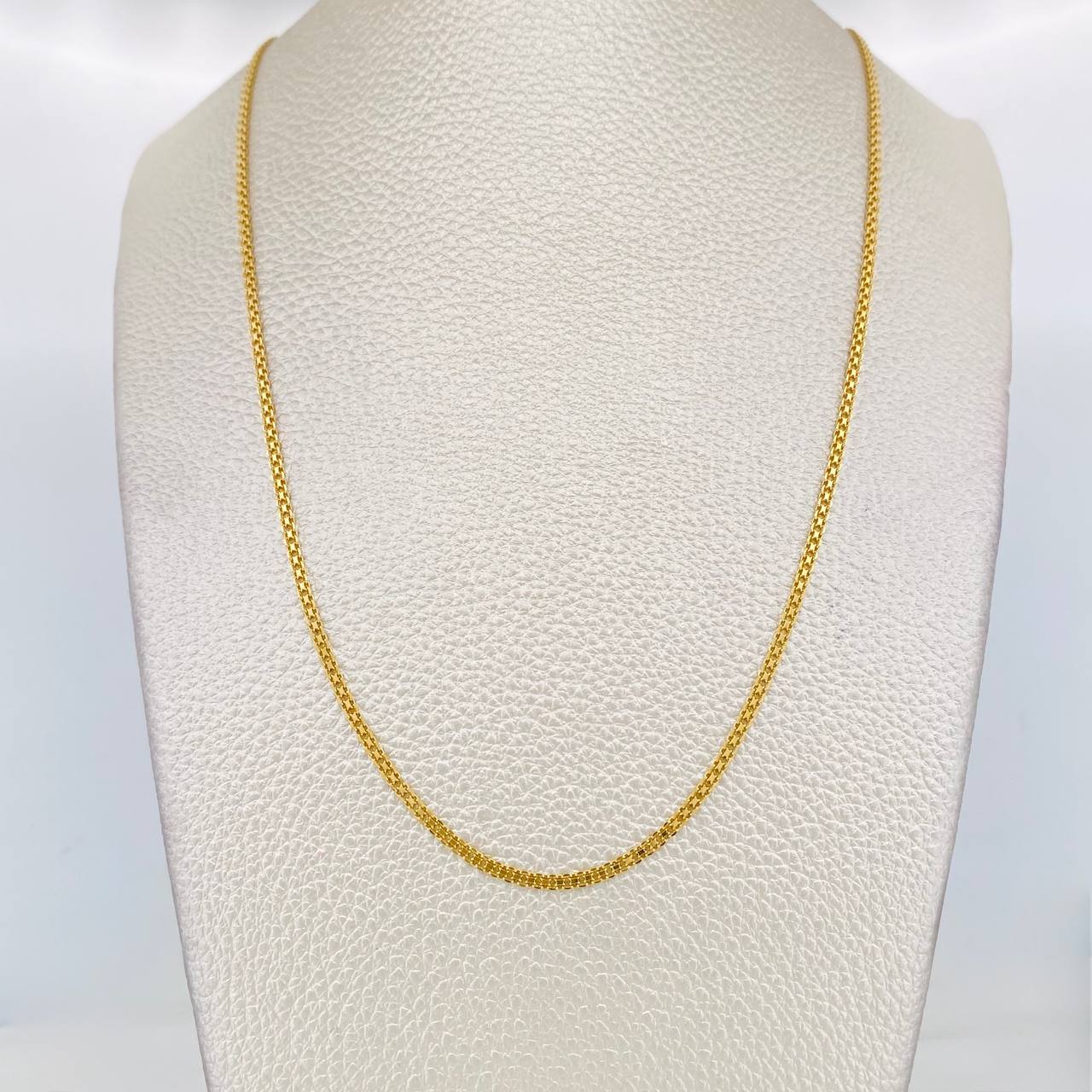 Cadena China 4.2g / 45cm / 1.85mm Oro Amarillo 18K
