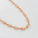 Cadena Rustica Corona 15.3 g / 73.5 cm / 4.2 mm Oro Rosa 18K