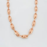 Cadena Rustica Corona 15.3 g / 73.5 cm / 4.2 mm Oro Rosa 18K