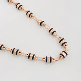 Cadena Rustica Barril 15.95 g / 70 cm / 4.3 mm Oro Rosa 18K