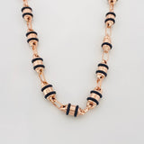 Cadena Rustica Barril 15.95 g / 70 cm / 4.3 mm Oro Rosa 18K