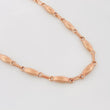 Cadena Rustica Eslabon 10.35 g / 62 cm / 3.3 mm Oro Rosa 18K