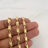 Cadena Rustica Adije 13.75 g / 62.5 cm / 4.4 mm Oro Amarillo 18K