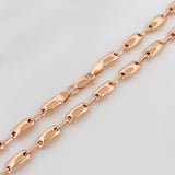Cadena Rustica Adije 14.65 g / 62 cm / 4.4 mm Oro Rosa 18K
