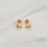 Topos Cono 0.7gr / 2mm Oro Amarillo 18K %