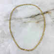 Cadena Figaro  8.2gr / 50cm / 3.55mm Oro Amarillo +0$