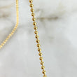 Cadena Militar 2.8gr / 50cm / 1mm Oro Amarillo +3©