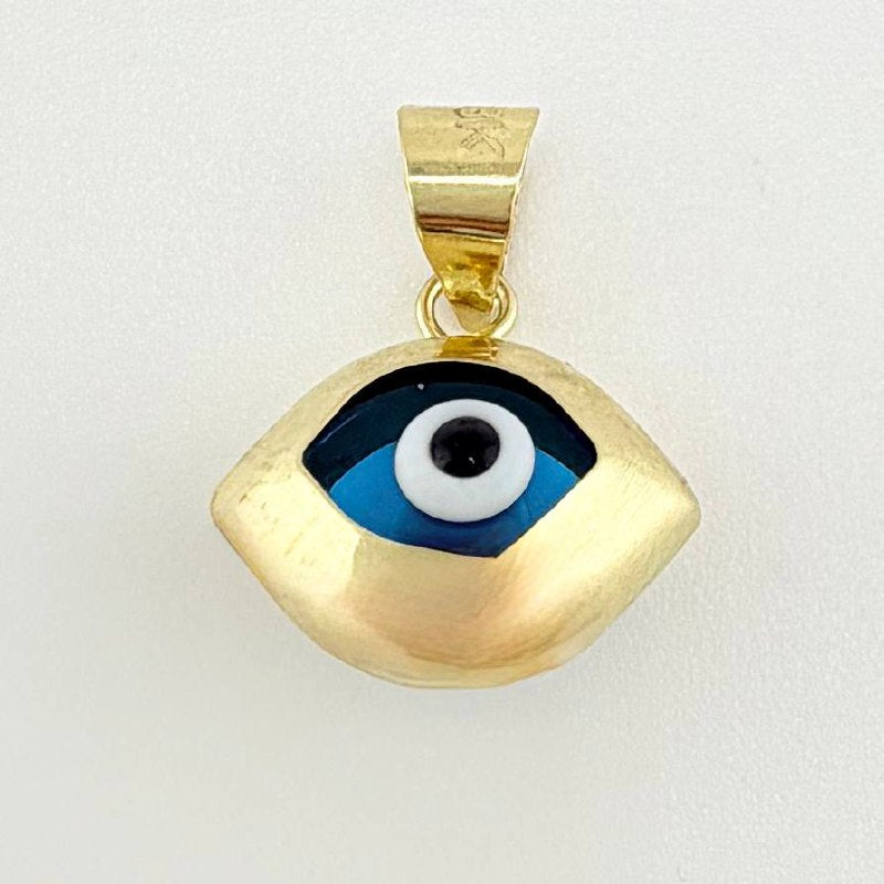 Dije Ojo Turco 1gr / 1.5cm / Oro Amarillo +4 18K ©