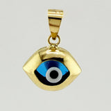 Dije Ojo Turco 1gr / 1.5cm / Oro Amarillo +4 18K ©