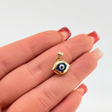 Dije Ojo Turco 1.05gr / 1.5cm / Oro Amarillo +4 18K ©