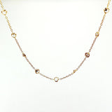 Cadena Aro Seguido Burbujas 3.7gr / 40cm / 3.8mm Oro Amarillo +4 18K ©