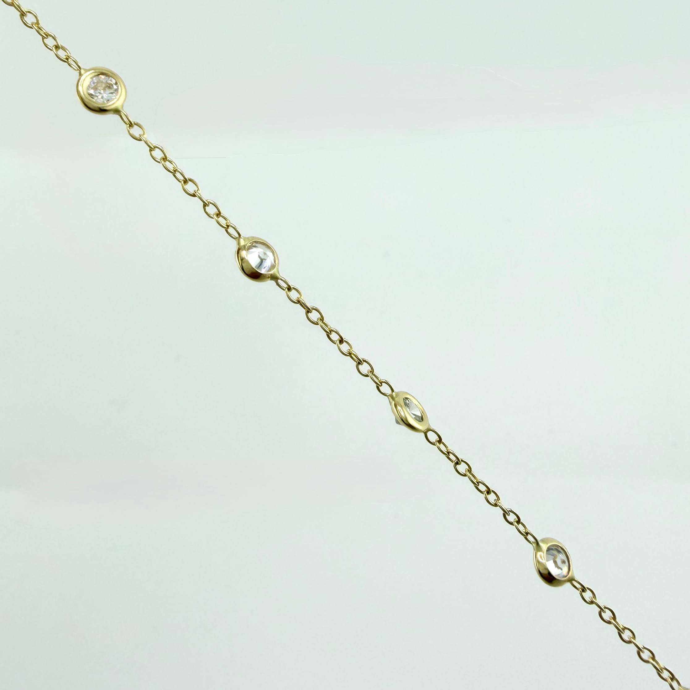 Cadena Aro Seguido Burbujas 3.7gr / 40cm / 3.8mm Oro Amarillo +4 18K ©