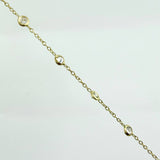 Cadena Aro Seguido Burbujas 3.5gr / 40cm / 3.8mm Oro Amarillo +4 18K ©