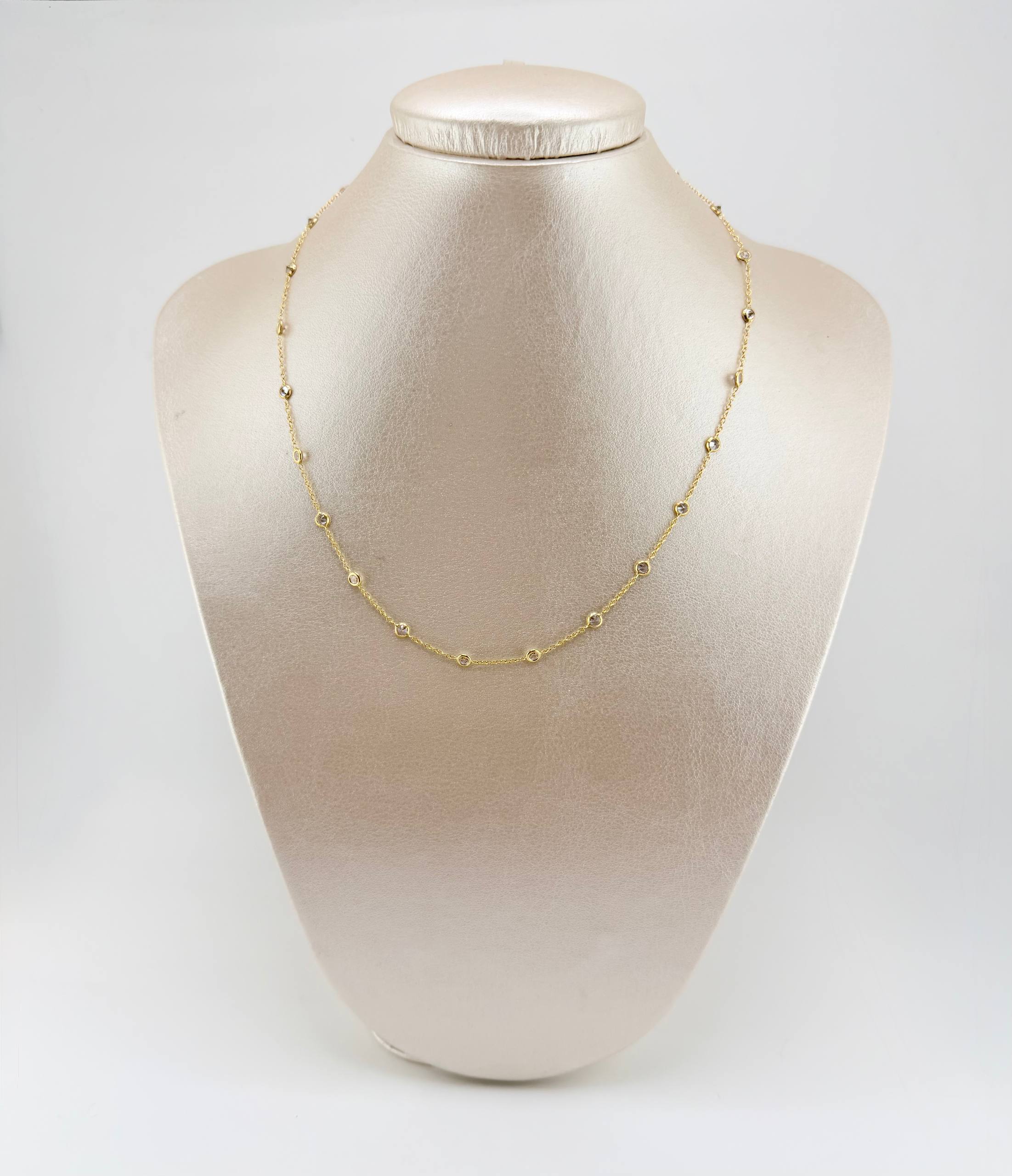 Cadena Aro Seguido Burbujas 3.7gr / 40cm / 3.8mm Oro Amarillo +4 18K ©