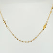 Cadena Denario Virgen Milagrosa 5.6gr / 45cm / 3mm Oro Amarillo +4 18K ©