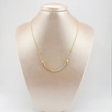 Cadena Aro Seguido Bolas Diamantadas 3.45gr / 45cm / 3mm Tres Oros +4 18K ©