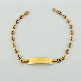 Pulso GC Placa Rectangular 2.65gr / 17.5cm / 4mm Oro Amarillo 18K