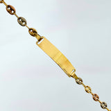 Pulso GC Placa Rectangular 2.65gr / 17.5cm / 4mm Oro Amarillo 18K