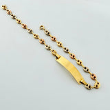 Pulso GC Placa Rectangular 2.65gr / 17.5cm / 4mm Oro Amarillo 18K