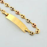 Pulso GC Placa Rectangular 2.65gr / 17.5cm / 4mm Oro Amarillo 18K