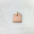 Dije Placa Cuadrada 1.15gr / 2cm / 15mm*15mm Oro Rosa
