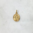 Dije Virgen de Guadalupe 1.9gr / 2.7cm / Diamantada Oro Amarillo