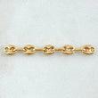 Herraje Retazo GC 5 Eslabones 0.5gr / 3.7cm / 4mm Oro Amarillo 18K