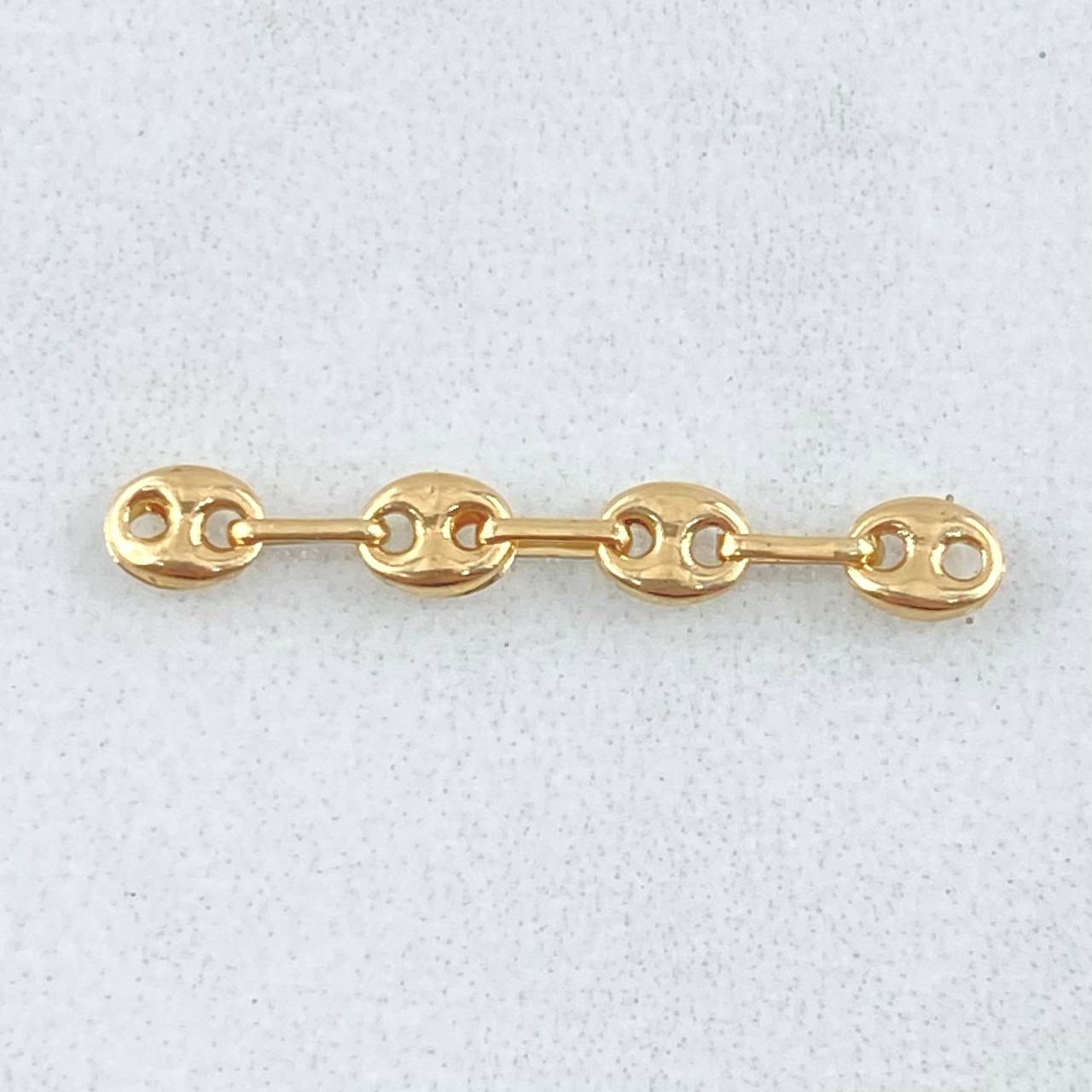 Herraje Retazo GC 0.4gr / 3cm / Oro Amarillo 18K