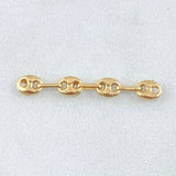 Herraje Retazo GC 0.4gr / 3cm / Oro Amarillo 18K