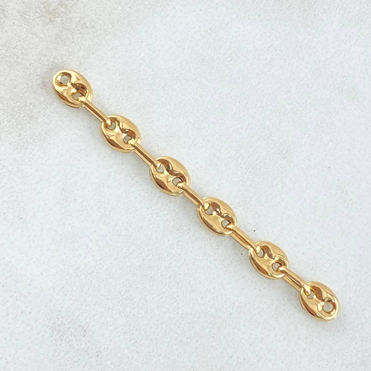 Herraje Retazo GC 0.65gr / 4.5cm / Oro 18K *