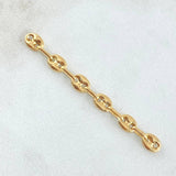 Herraje Retazo GC 0.65gr / 4.5cm / Oro 18K *