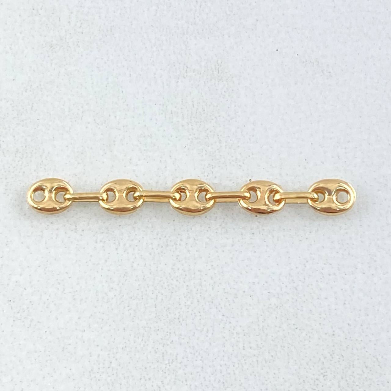 Herraje Retazo GC 0.3gr / 3cm / 3mm Oro Amarillo 18K ©