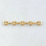 Herraje Retazo GC 0.55gr / 3.5cm / Oro 18K *