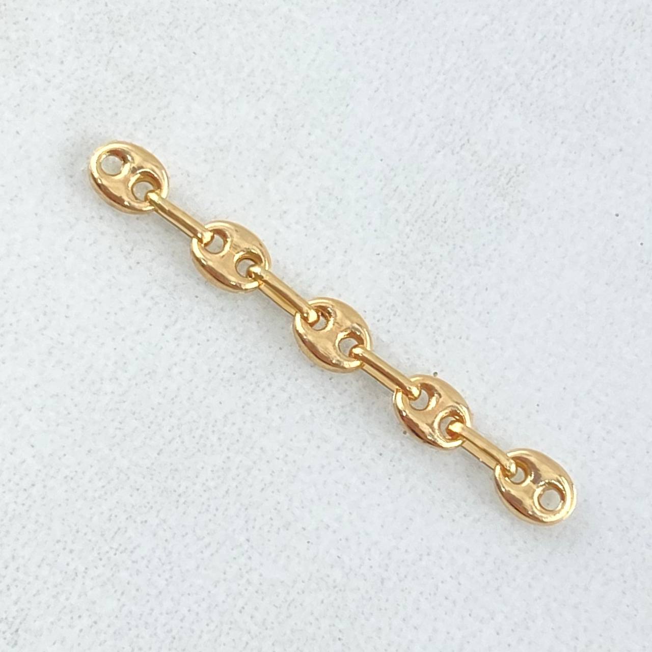 Herraje Retazo GC 0.3gr / 3cm / 3mm Oro Amarillo 18K ©