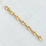 Herraje Retazo GC 0.5gr / 4cm / 3mm Oro Amarillo 18K ©