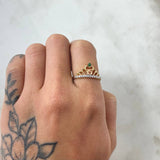 Anillo Corona 15s 2.05gr / T6 3/4 / Oro 18K ©