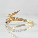 Anillo Serpiente 2.2gr / T7 3/4 / Oro 18K ©