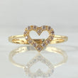 Anillo Silueta Corazón 1.7gr / T6 1/2 / Oro 18K ©
