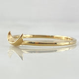 Anillo Luna Relieve 1.4gr / T8 1/4 / Oro 18K ©