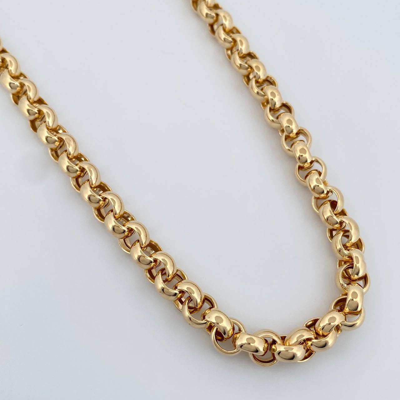 Cadena Roll-on 23.8gr / 50cm / 7.1mm Oro Amarillo +3 18K $