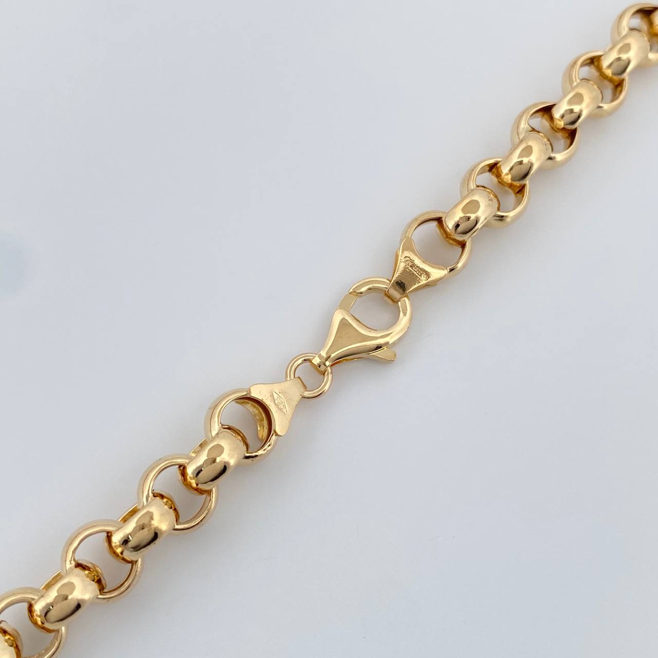 Cadena Roll-on 23.8gr / 50cm / 7.1mm Oro Amarillo +3 18K $