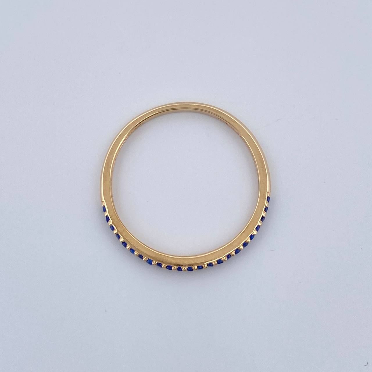 Anillo Churumbela 1.25gr / T7 1/4 / Oro Amarillo 18K $