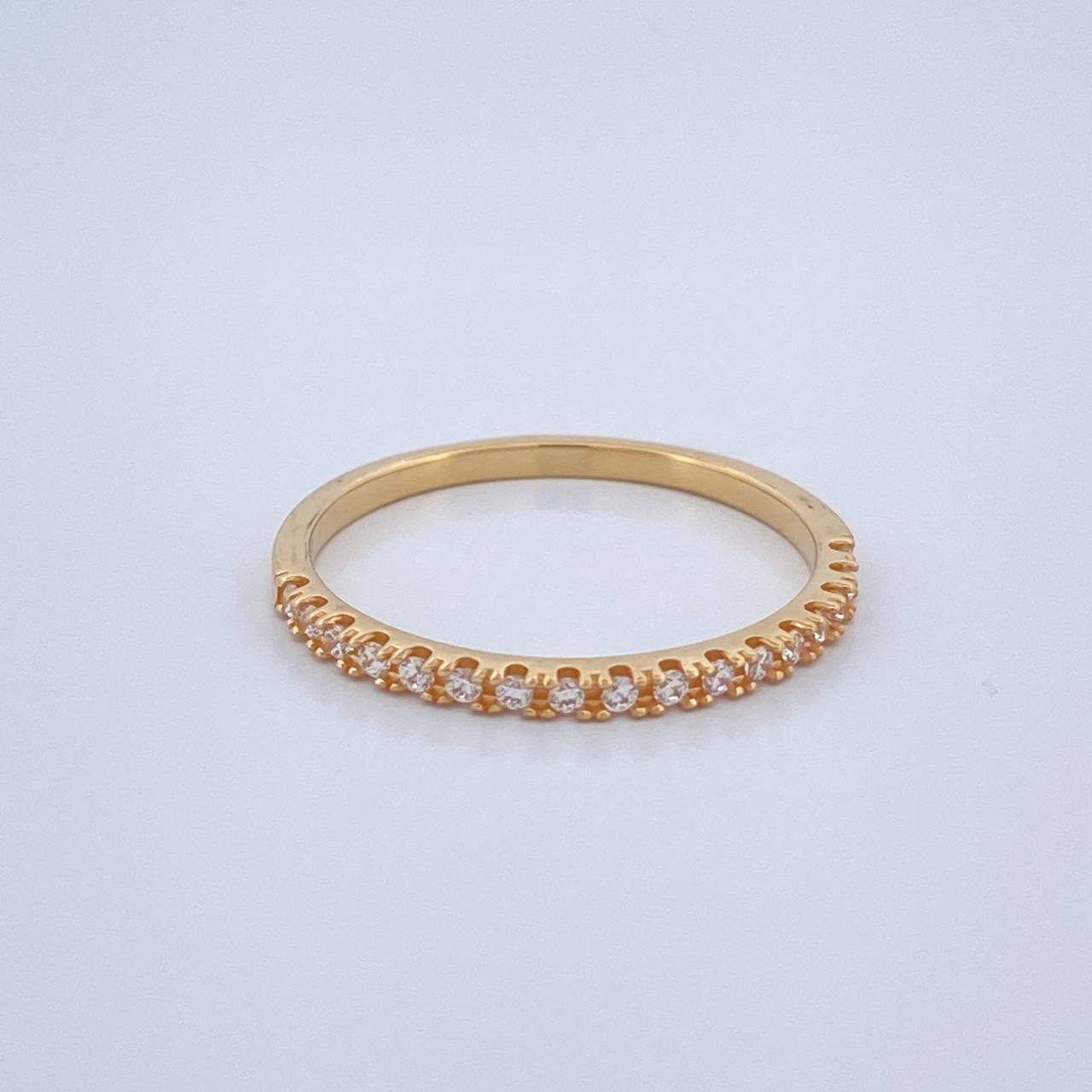 Anillo Churumbela 1.5gr / T7 1/4 / Oro Amarillo 18K $